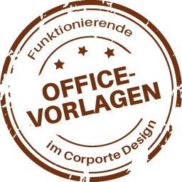 Stempel funktionierende Office-Vorlagen